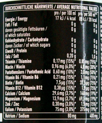 ESN Hydro Charge Iso Drink Lemon Flavor, 6 x 0.5 l Flasche EINWEG
