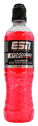 ESN Hydro Charge Iso Drink Cherry Flavor, 6 x 0.5 l Flasche EINWEG