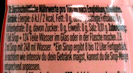 More Zerup Peach Iced Tea Flavour Getränkesirup Zero, 5 x 65ml Flasche