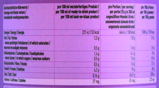 More Protein Iced Coffee Dark Cookie Crumble Flavour, 1 x 300g Dose
