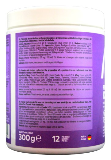 More Protein Iced Coffee Dark Chocolate Lover Flavour, 1 x 300g Dose