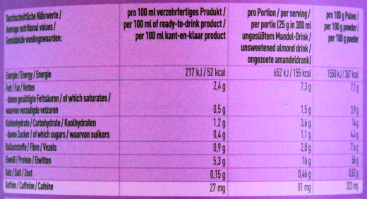 More Protein Iced Coffee Dark Chocolate Lover Flavour, 1 x 300g Dose