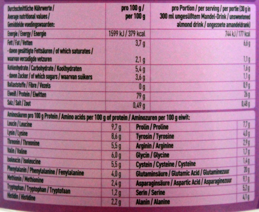 More Protein Milkshake Style Vanilla Ice Cream Flavour, 1 x 360g Dose