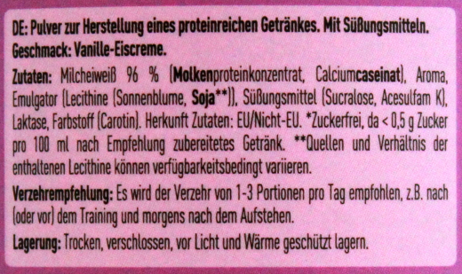 More Protein Milkshake Style Vanilla Ice Cream Flavour, 1 x 360g Dose