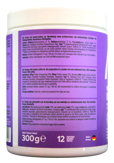 More Protein Iced Coffee Latte Macchiato Flavour, 1 x 300g Dose