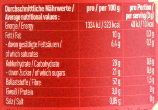 More Chunky Flavour Stracciatella Flavouring Powder, 2 x 90g Dose