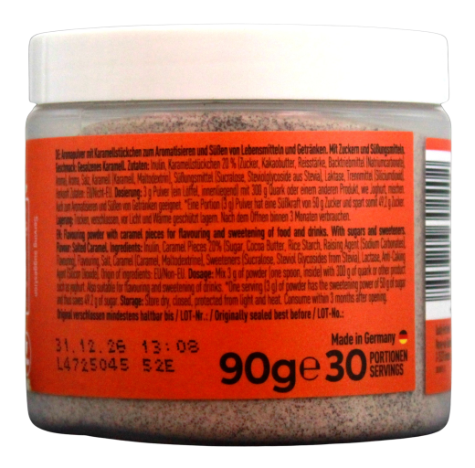 More Chunky Flavour Salted Caramel Flavouring Powder, 2 x 90g Dose