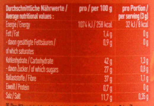 More Chunky Flavour Salted Caramel Flavouring Powder, 2 x 90g Dose