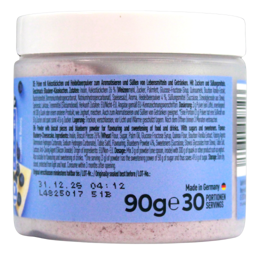 More Chunky Flavour Blueberry-Cheesecake Flavouring Powder, 2 x 90g Dose