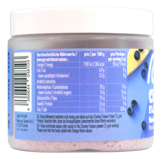 More Chunky Flavour Blueberry-Cheesecake Flavouring Powder, 2 x 90g Dose