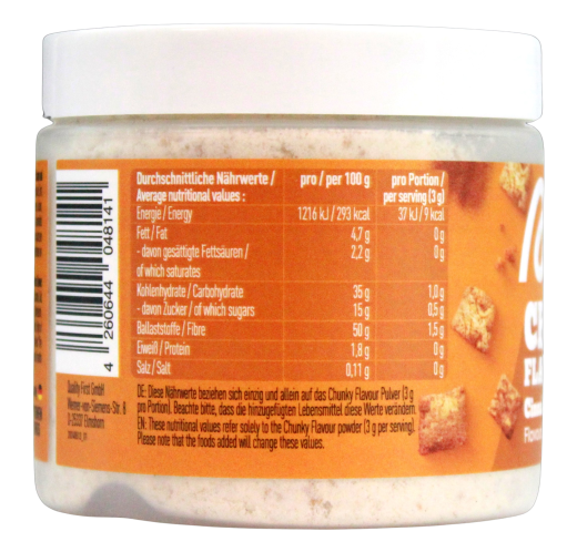 More Chunky Flavour Cinnalicious Flavouring Powder, 2 x 90g Dose