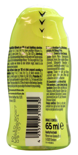 More Zerup Lemon Lime Soda Flavour Getränkesirup Zero, 5 x 65ml Flasche