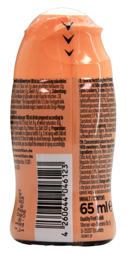 More Zerup Apple-Cranberry Flavour Getränkesirup Zero, 5 x 65ml Flasche