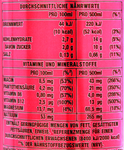 Monster Rehab Tea + Wild Berry Energy-Drink ohne Kohlensäure, 12 x 0.5 l Dose EINWEG