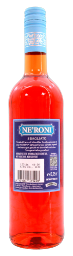 Gerstacker NE`RONI Sbagliato Aperitif 6% vol., 6er Pack (6 x 0.75 l)