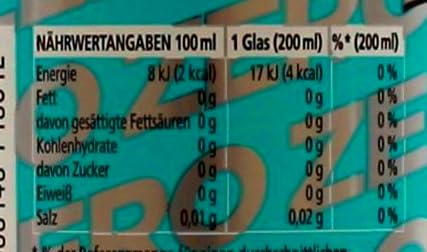 Schweppes Bitter Lemon Zero, 6 x 1,25 l Flasche EINWEG
