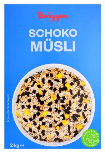 Brüggen Schoko Müsli, 1 x 2 kg Packung