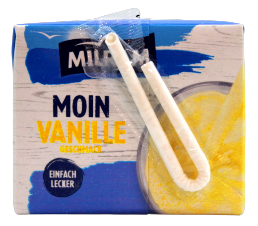 Milram Moin Vanille Drink, 20 x 200ml Trinkpäckchen