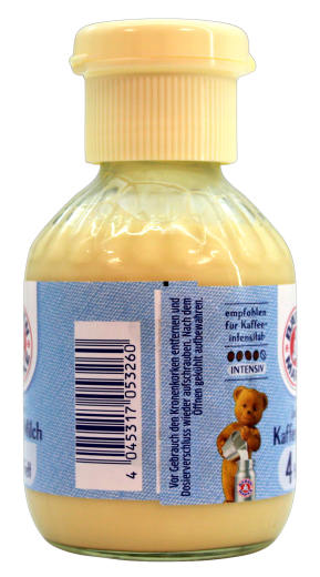 Bärenmarke leichte Kaffee-Milch 4% Fett, 24 x 158ml Flasche