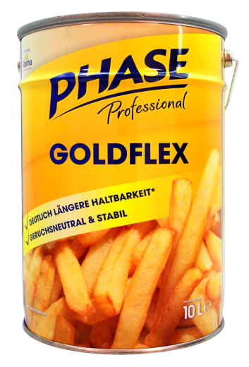 Phase Professional Goldflex halbflüssiges Frittier- u. Bratfett, 1 x 10 l Eimer