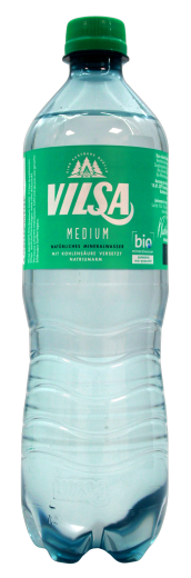 Vilsa Bio natürliches Mineralwasser Medium, 12 x 0.75 l Flasche EINWEG