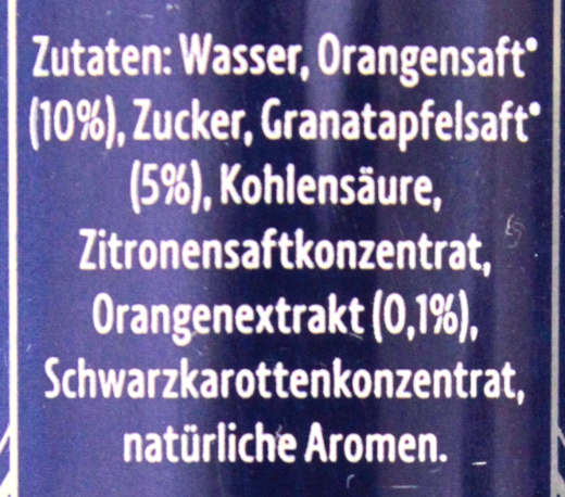 Sanpellegrino Melograno & Arancia Limonade, 24 x 0.33 l Dose EINWEG