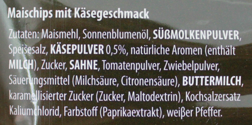 Mr.Knabbits Tortilla Chips mit Käsegeschmack, 10 x 125g Tüte