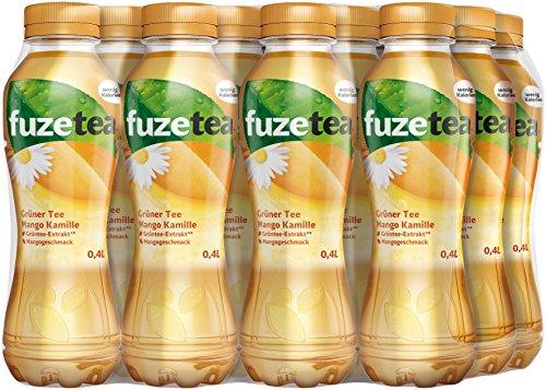 Fuze Tea Grüner Tee Mango Kamille 12 x 400ml EINWEG