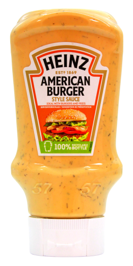 Heinz American Burger Style Sauce, 5 x 400ml Flasche