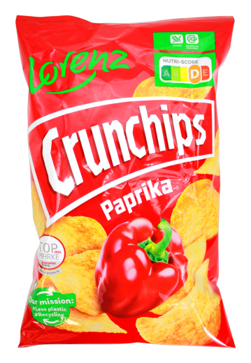 Lorenz Crunchips Paprika Chips, 10 x 150g Tüte