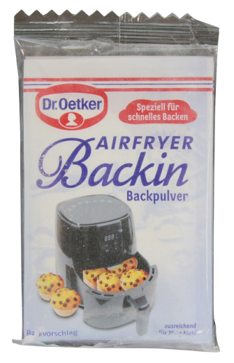 Dr.Oetker Airfryer Backin Backpulver, 72 x 11g Beutel