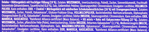 Bahlsen Süßes Dreierlei Keks Mischung, 1 x 988 g Karton