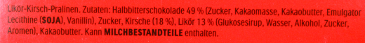 Ferrero Mon Chéri Pralinen, 8 x 157g Schachtel