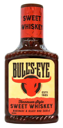 Bull's-Eye Sweet Whiskey Tennessee Style BBQ Sauce, 3 x 300ml Flasche