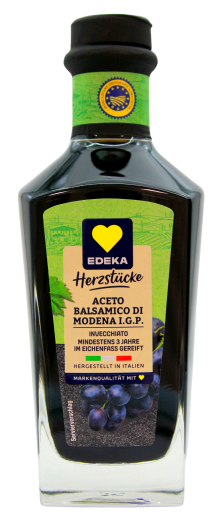 Herzstücke Aceto Balsamico di Modena I.G.P. Invecchiato, 6 x 250ml Flasche