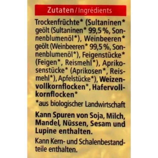 Alnatura Bio Früchte-Müsli, 5er Pack (5 x 750 g)