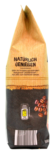 Edeka Bio Kaffee Klassik gemahlen, 3 x 500g Beutel