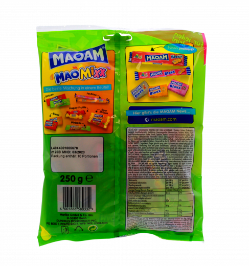Haribo Maoam Mao Mixx 20 x 250g Tüten