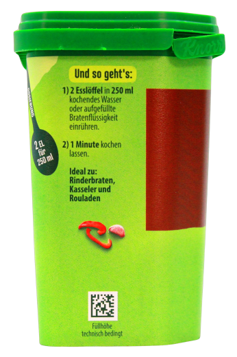 Knorr Soße zu Braten, 3 x 253g Dose