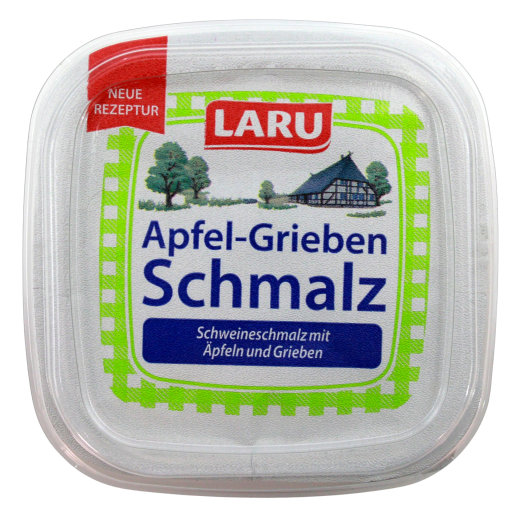 Laru Apfel-Grieben Schmalz, 6 x 150g Becher