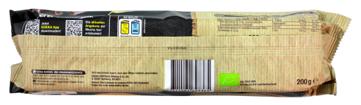 Edeka Bio Hafercookies mit Vollmilchschokolade, 5 x 200g Packung