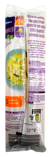 Edeka Spaghetti aus Maismehl, 12 x 500g Packung