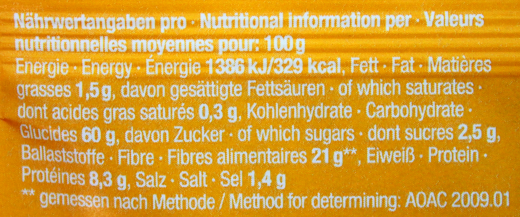 Burger Delikatesse Knäckebrot, 56 x 20g Packung