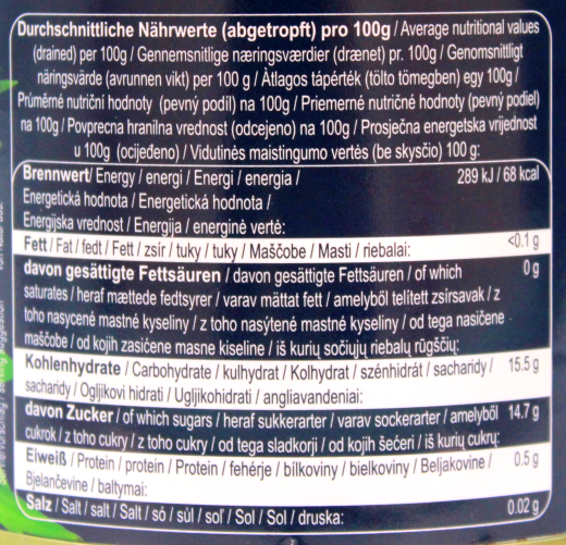Mikado Fruit Cocktail in light Syrup, 6 x 480g Dose