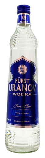 Fürst Uranov Wodka 37.5% vol., 6 x 0.7 l Flasche