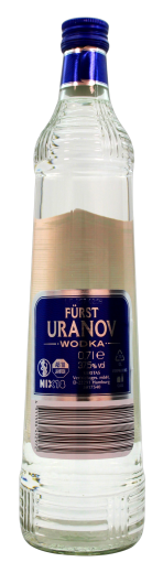 Fürst Uranov Wodka 37.5% vol., 6 x 0.7 l Flasche