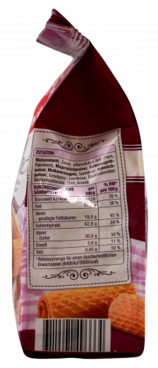 Gut & Günstig Waffelröllchen, 6 x 200g Packungen