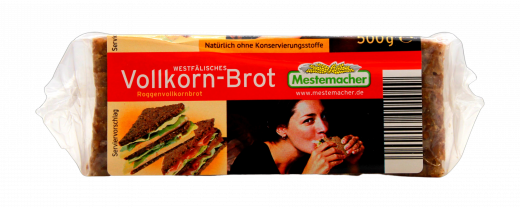 Mestemacher Vollkornbrot 9 x 500g Packungen