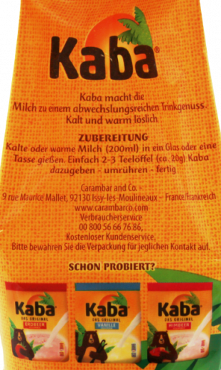 Kaba Bananen Geschmack, 6 x 400g Beutel