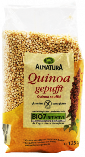 Alnatura Quinoa gepufft 3 x 125g Tüten